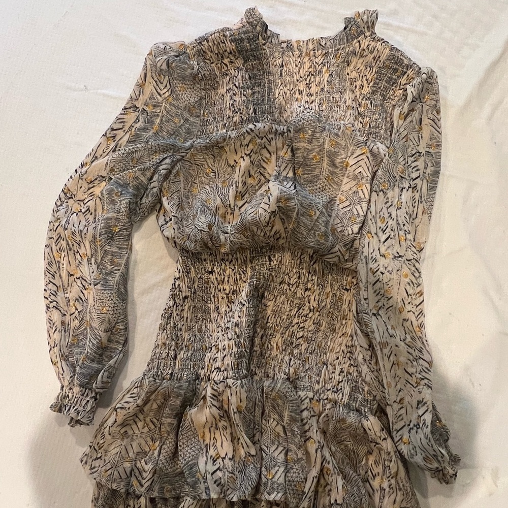 Aqua cocktail dress